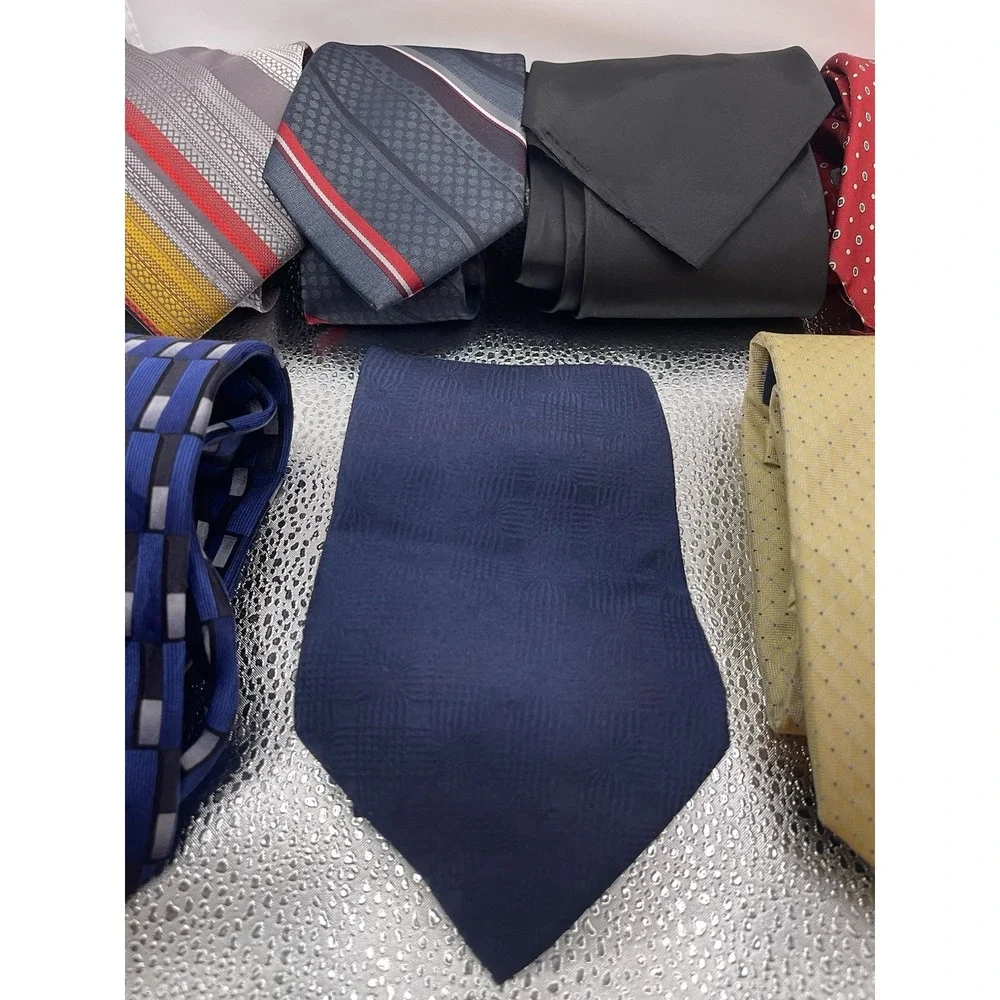 Vintage Mens Tie Lot of‎ 7 Swing Ties X-205